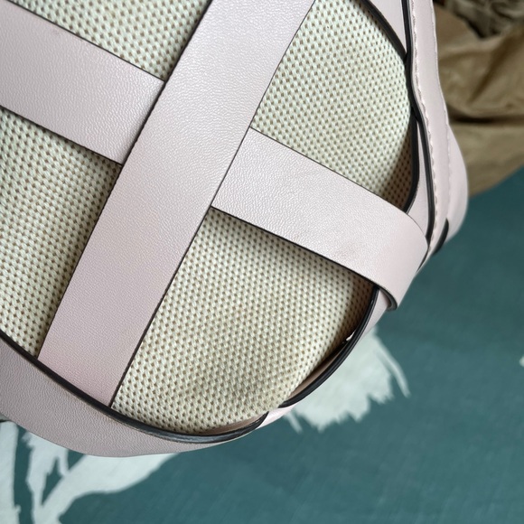 🌼 Summer Bag Blowout 🌼 Michael Kors Ballet Pink Woven Leather Tote - Picture 15 of 15